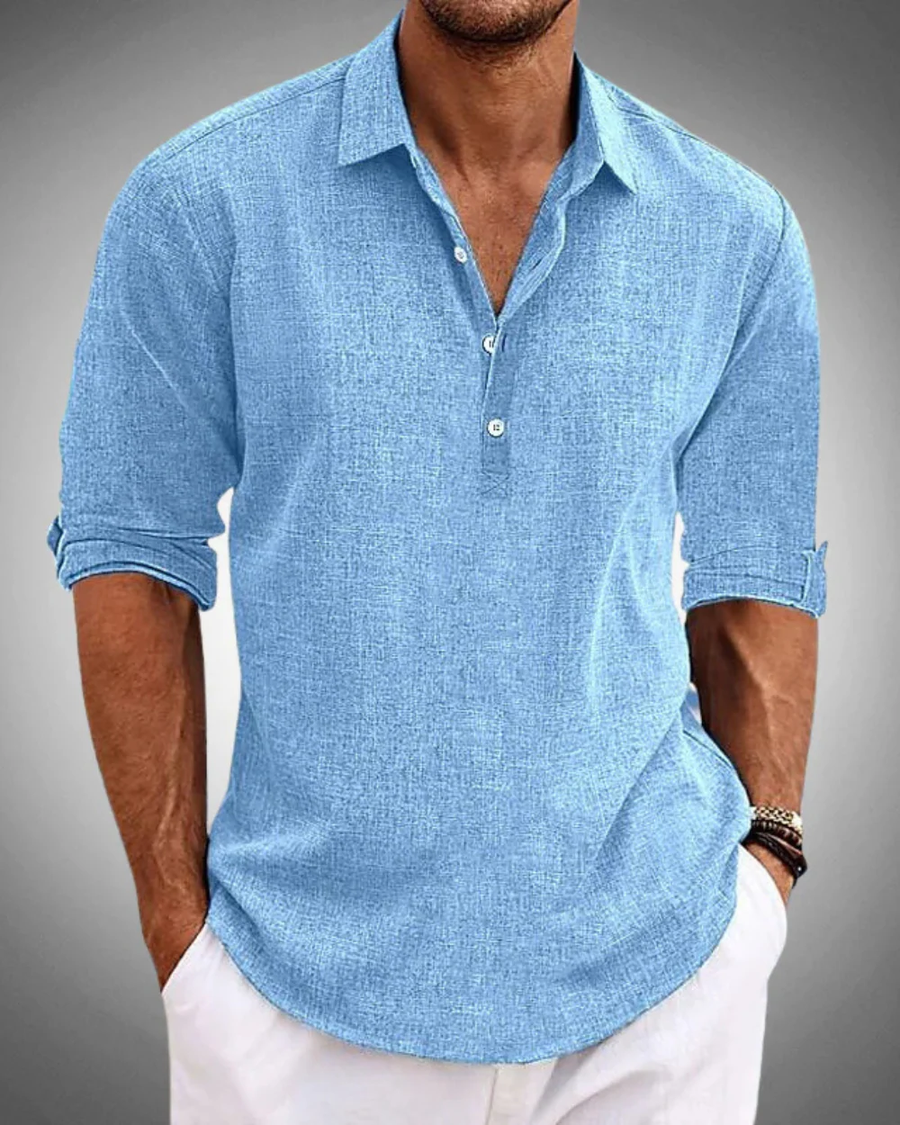 Wesley | Sabbio Classic Cotton Shirt - Image 2