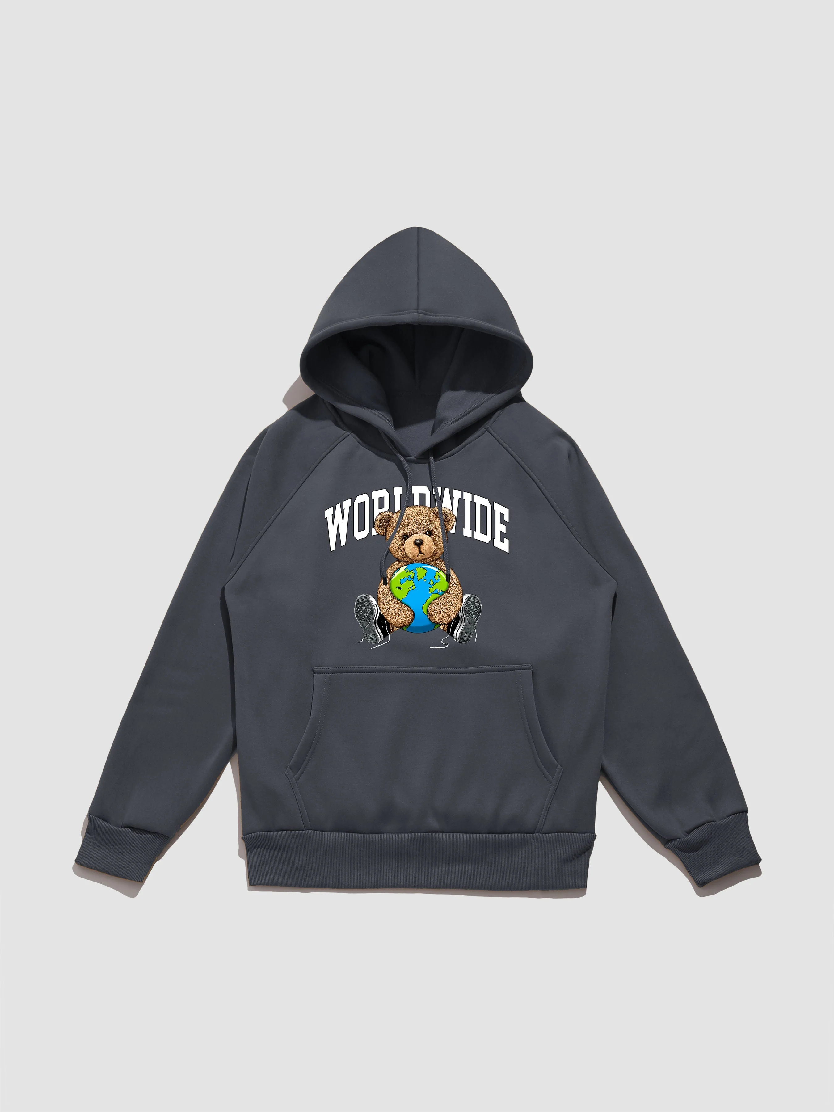 Wesley | Worldwide Bear Print Hoodie - Image 13