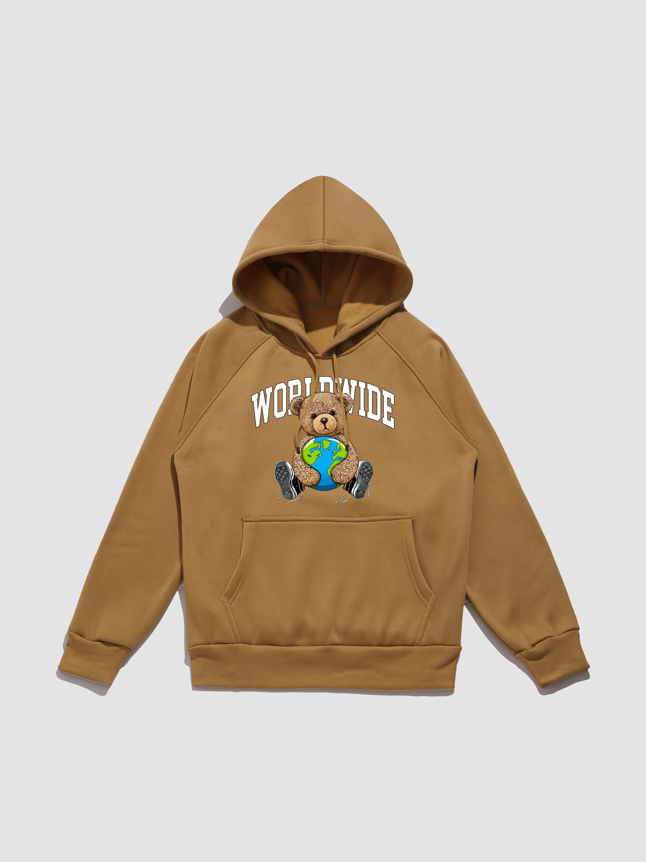 Wesley | Worldwide Bear Print Hoodie - Image 8