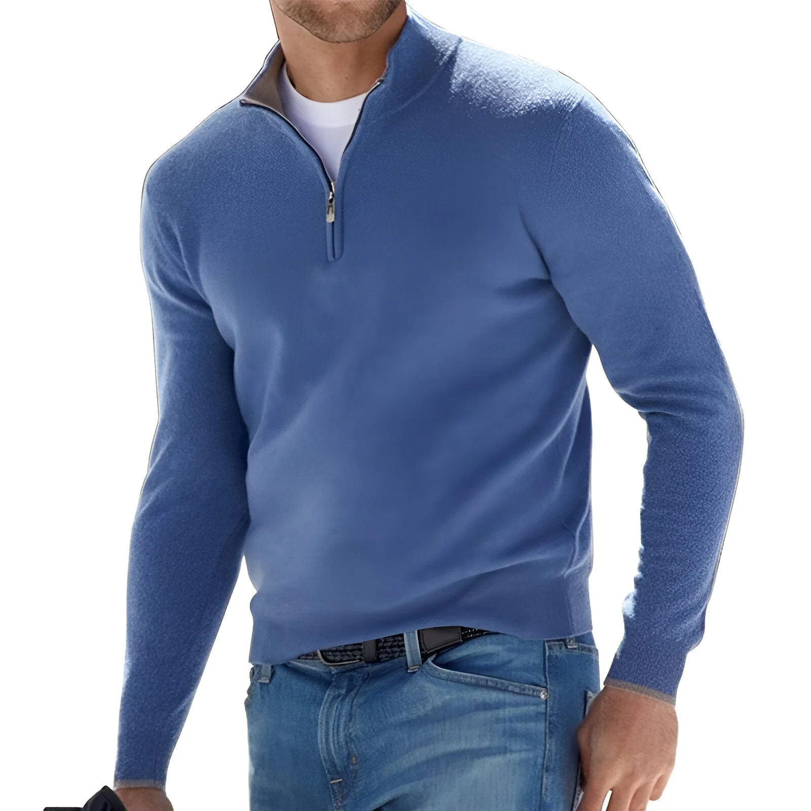 William® | Half-zip sweater for men - Image 2
