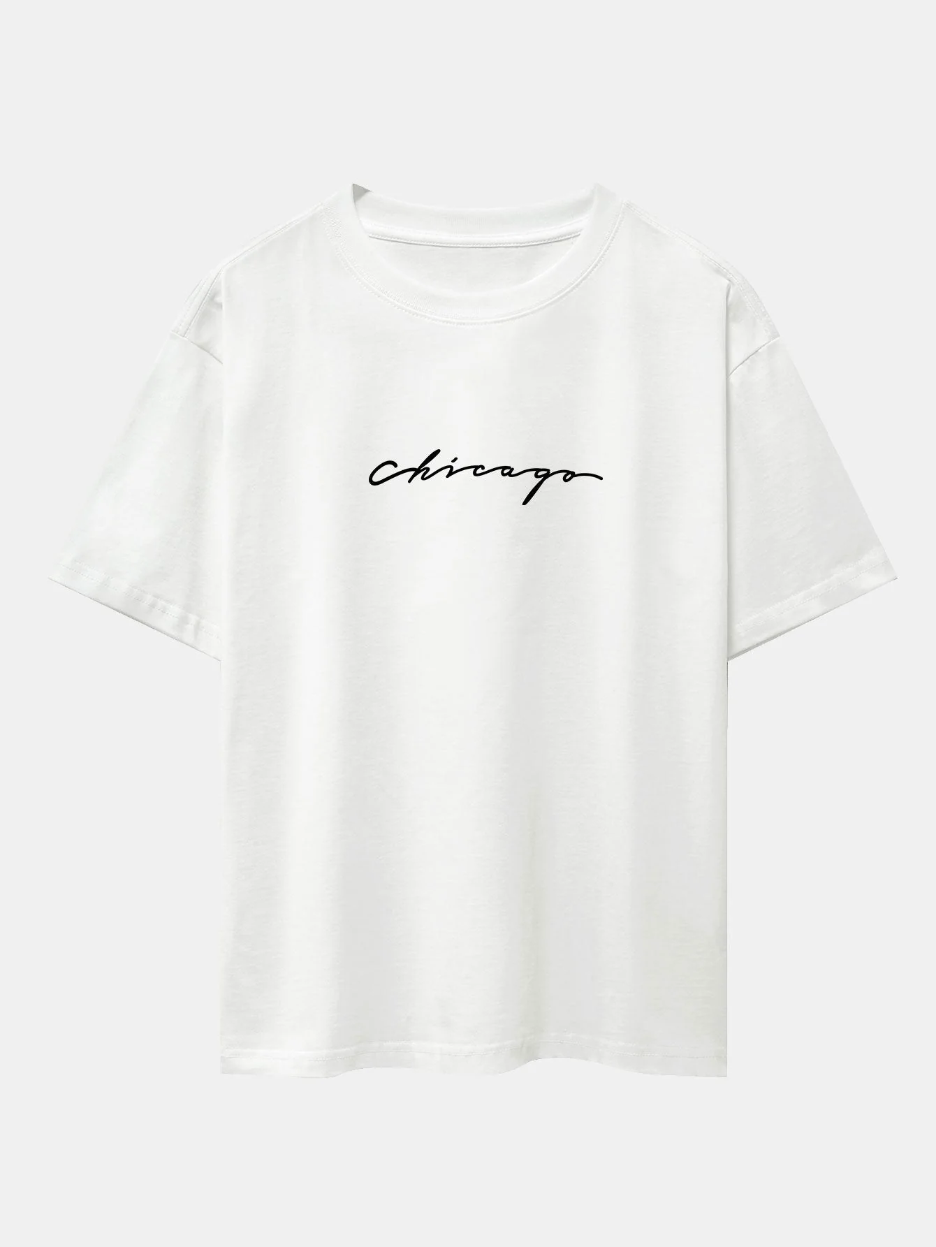 Zacarías® | Chicago Print Heavy Weight Oversize T-Shirt - Image 2