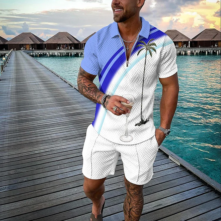 Zachary® | Luxury Summer Set Palm With Strip - Image 2
