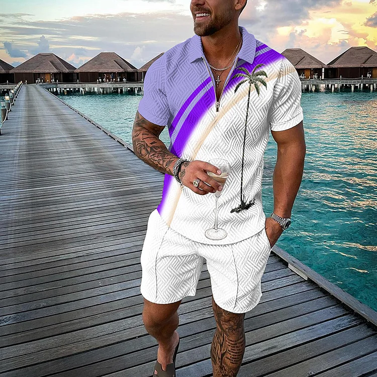Zachary® | Luxury Summer Set Palm With Strip - Image 3