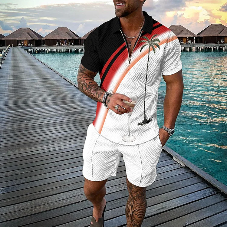 Zachary® | Luxury Summer Set Palm With Strip - Image 4