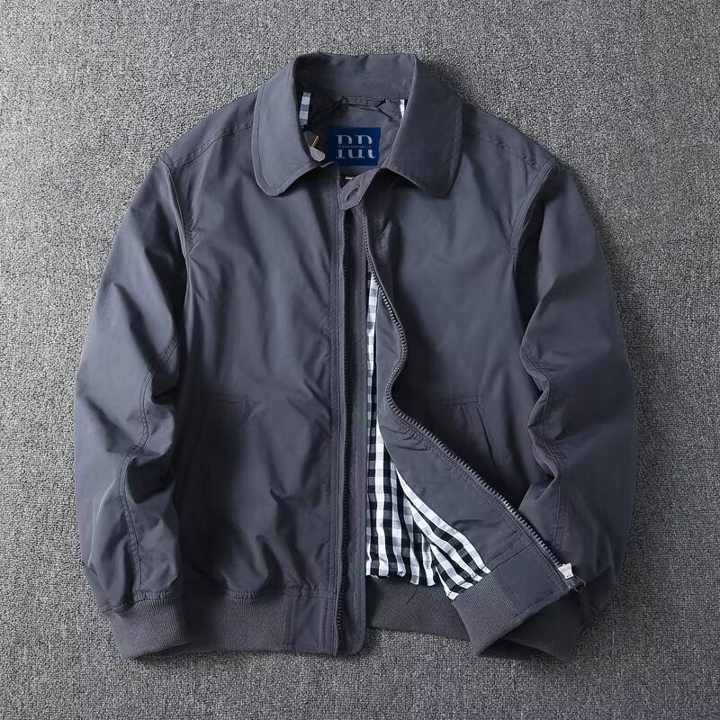 Zafar® | Mancini Milano Casual Bomber Jacket - Image 3