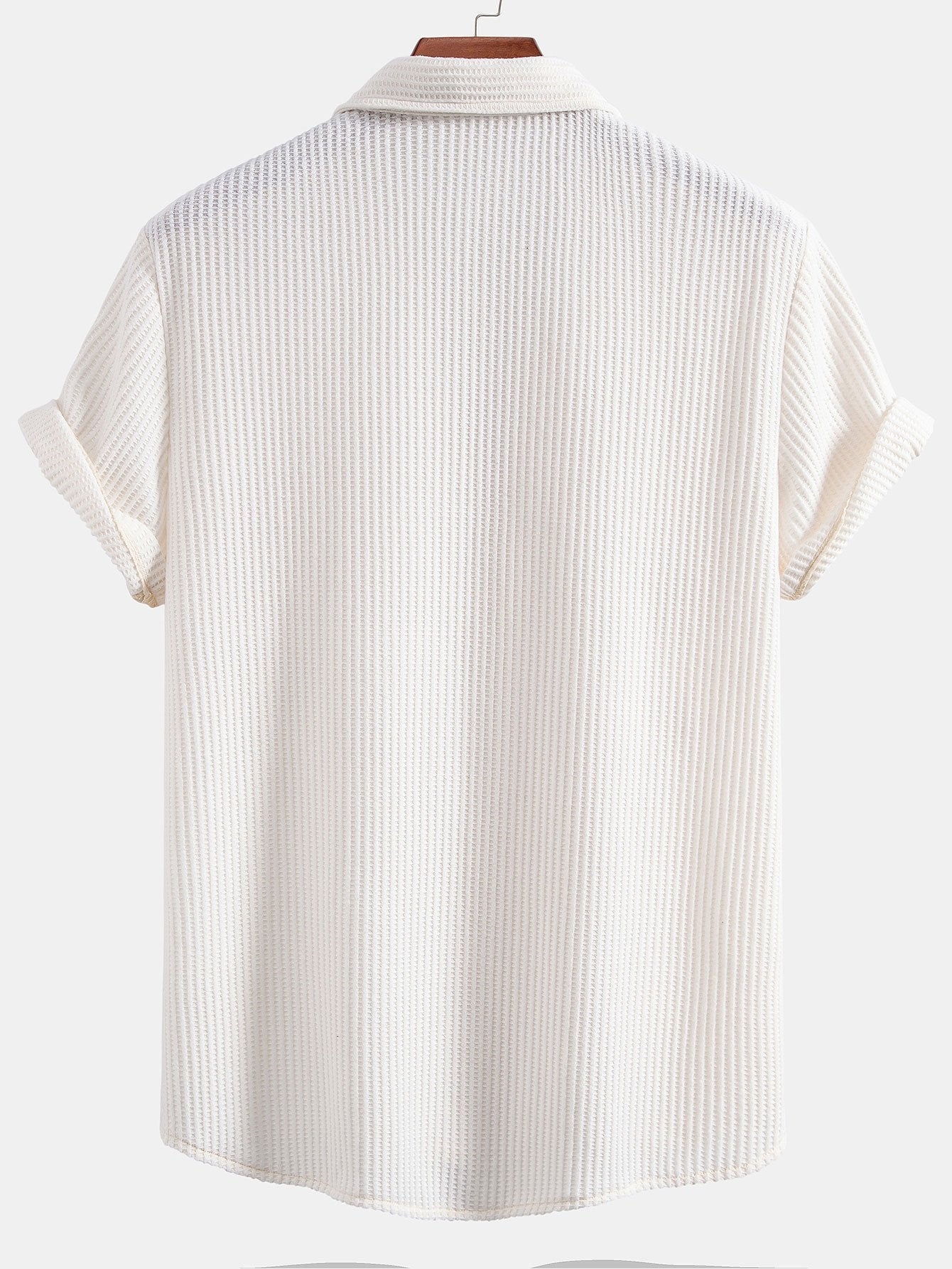 Zane® | Waffle Button Up Shirt - Image 6