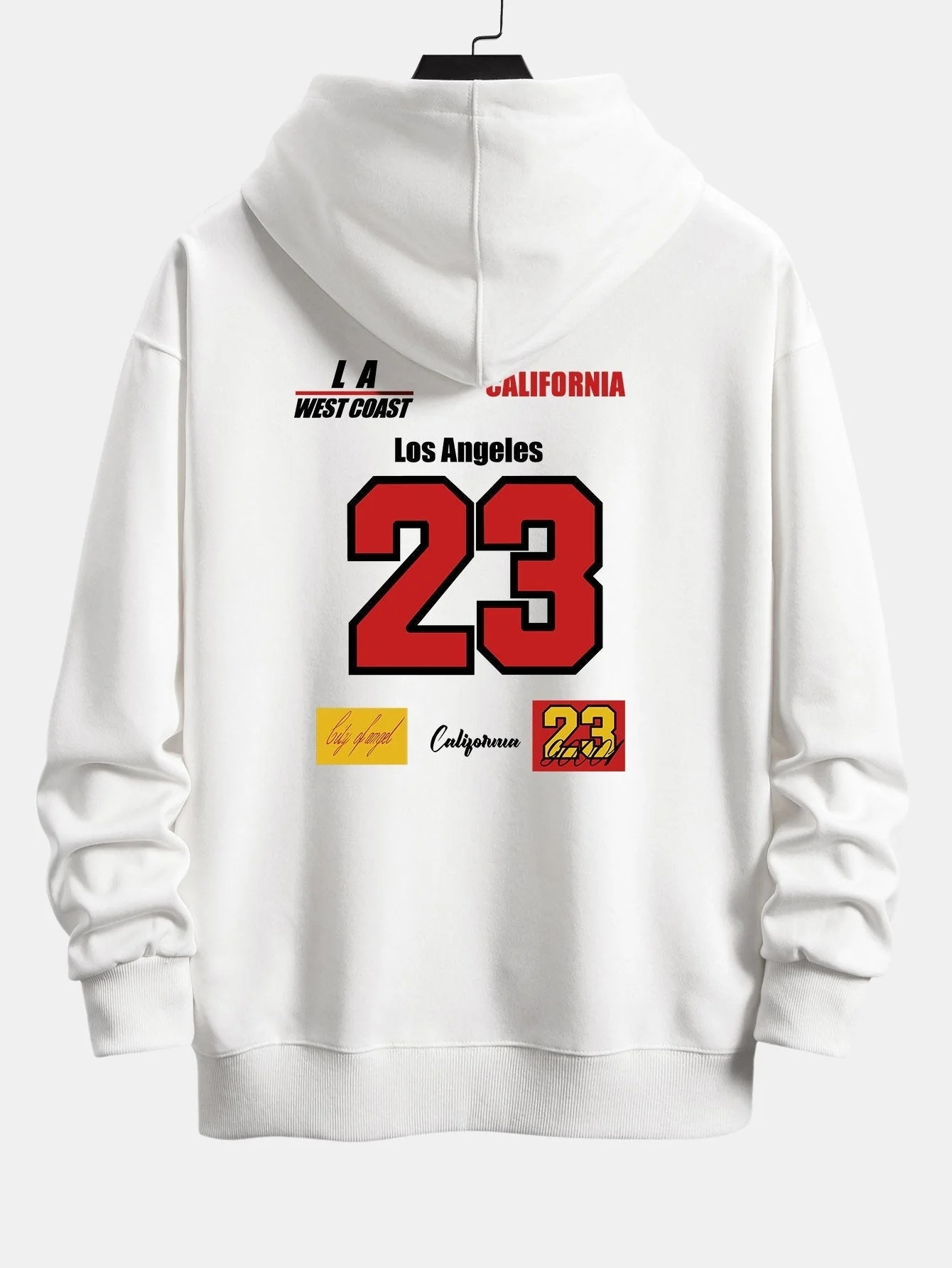 Zayn | Number 23 Print Relax Fit Hoodie - Image 13