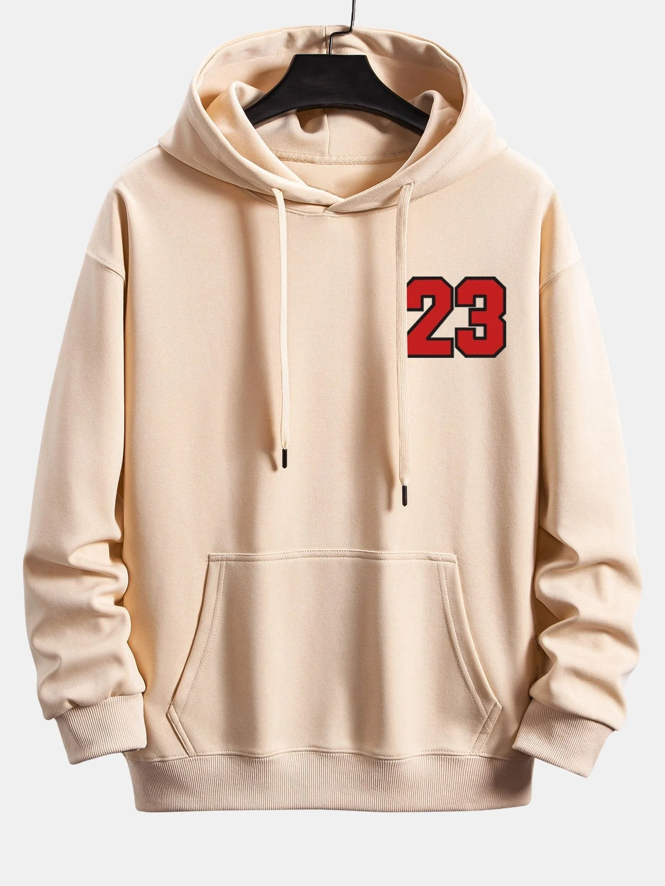 Zayn | Number 23 Print Relax Fit Hoodie - Image 14