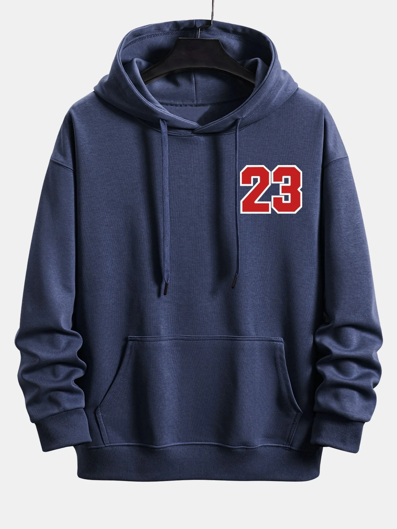 Zayn | Number 23 Print Relax Fit Hoodie - Image 6