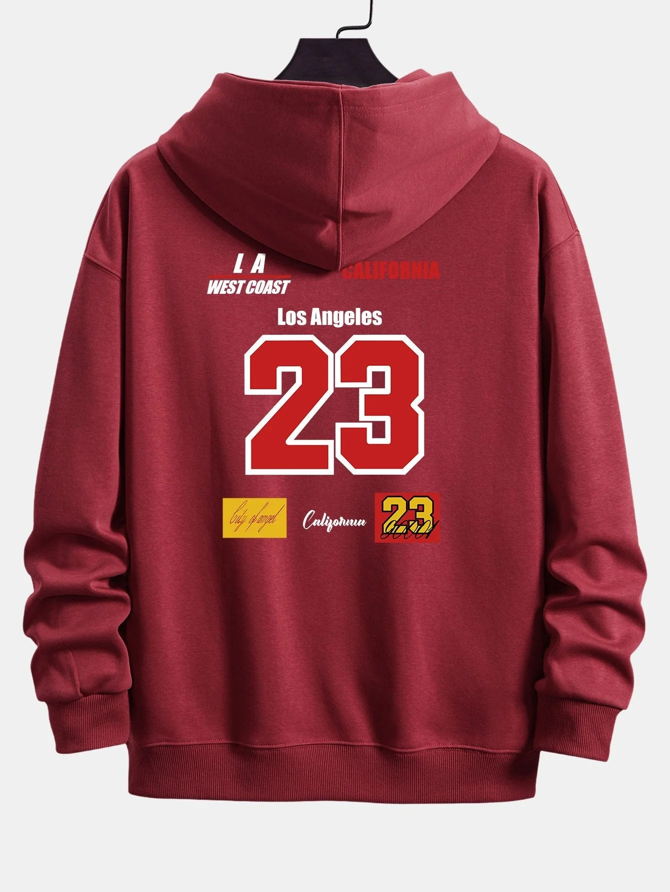 Zayn | Number 23 Print Relax Fit Hoodie - Image 8