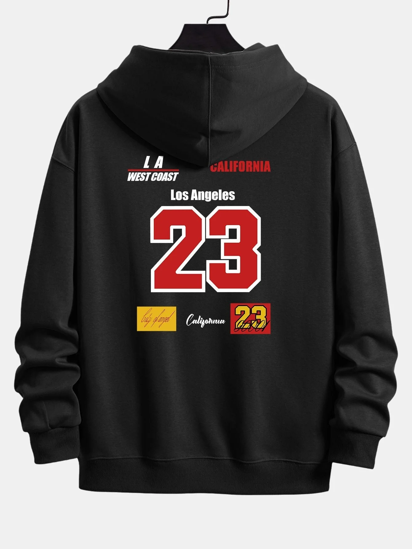 Zayn | Number 23 Print Relax Fit Hoodie - Image 9