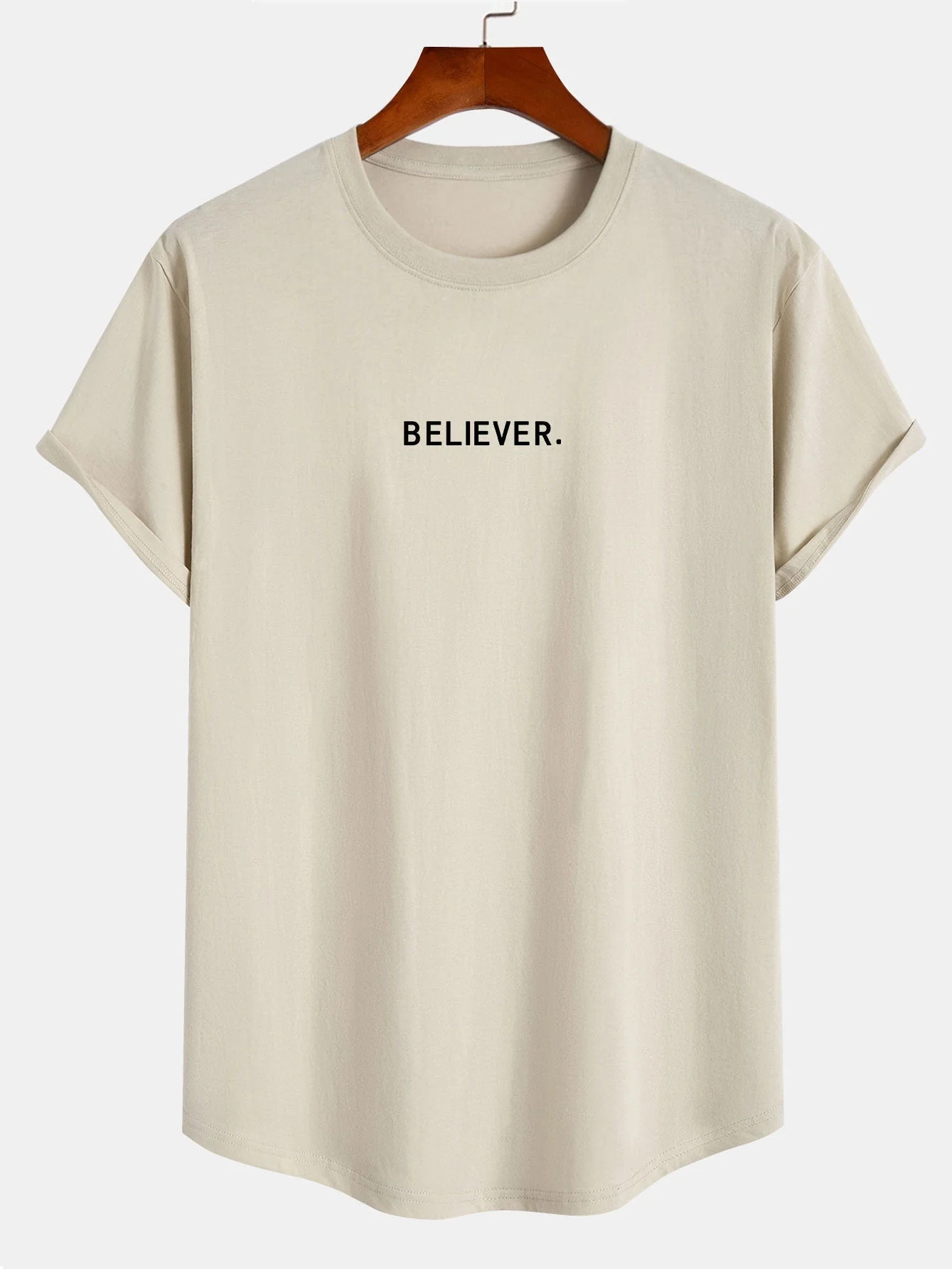 Zelmar® | Print Cotton Arc Hem T-Shirt - Image 2